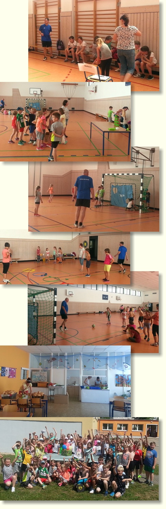 Grundschule Oßling Sportfest 2018