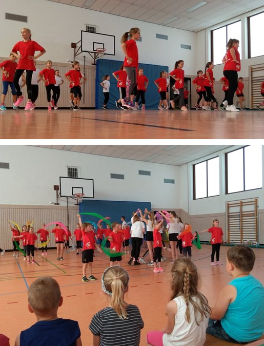 Grundschule Oßling - Auftritt der Tanzmäuse 2